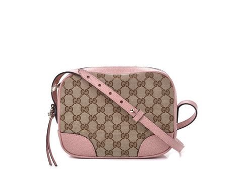 Gucci Bree Messenger Monogram GG Mini Pink 